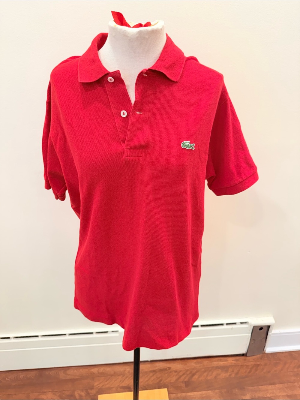 Lacoste Classic Red Polo size 4 classic fit